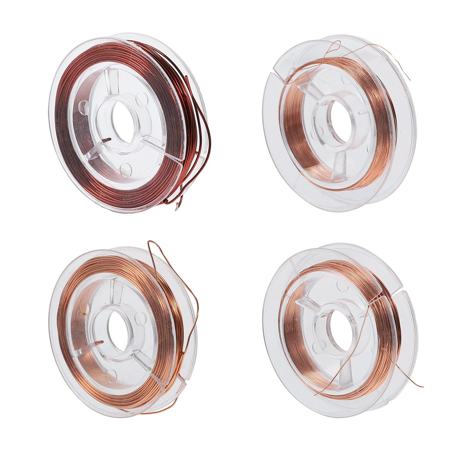 Copper Wire Roll - 4 Gulung Kabel Tembaga Berlapis Email,