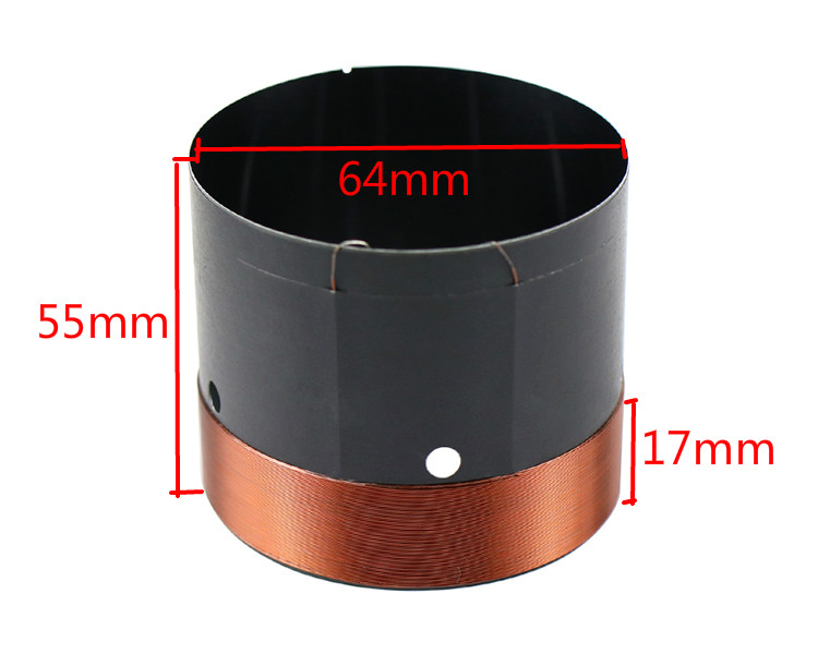 Copper Wire Roll - 2 buah Speaker Woofer Bass koil