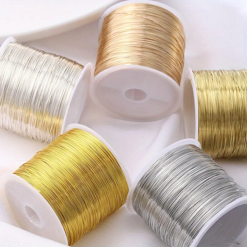 Copper Wire Roll - 1 Gulungan Kawat Tembaga Warna Keperakan