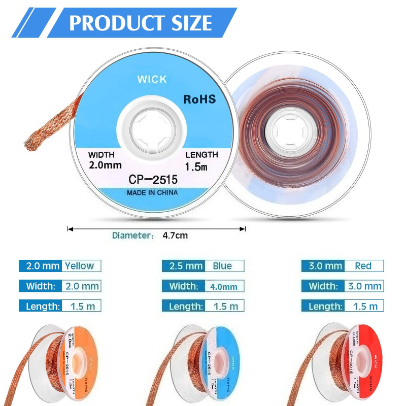 Copper Wire Roll - Kawat Penyerap Timah Tanpa Residu untuk