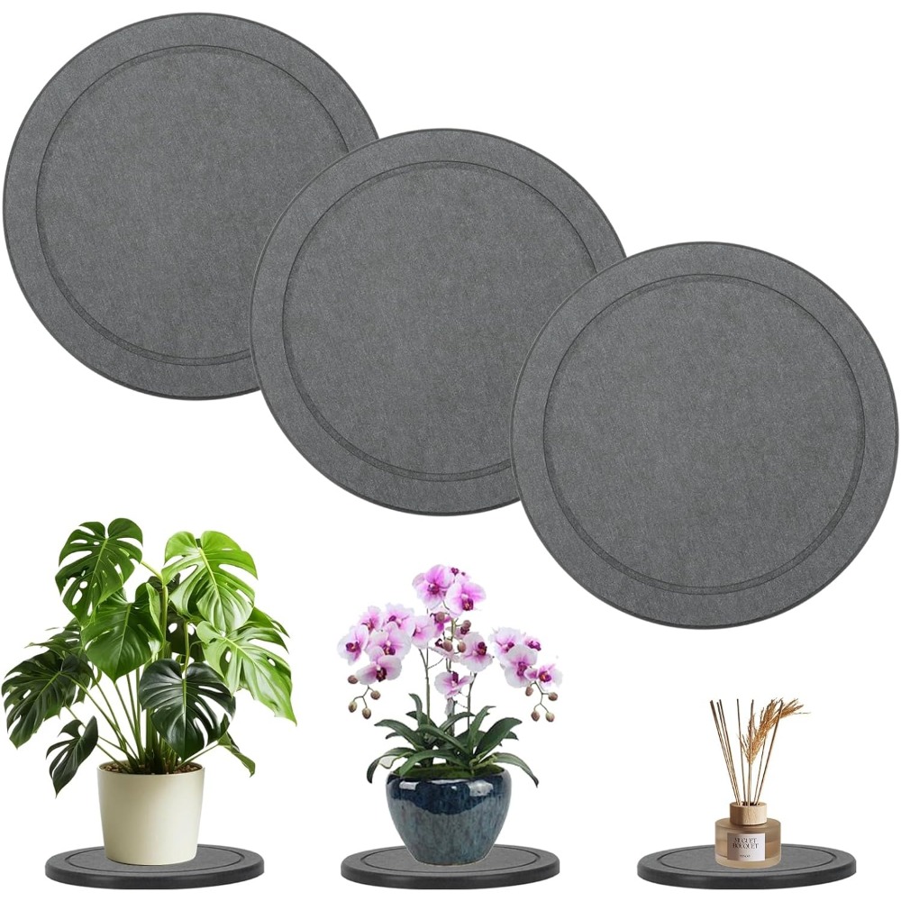 3 buah/set tatakan tanaman dar - Drip Tray Saucer ulasan dan harga